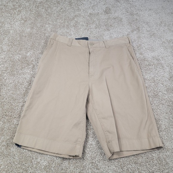 Daniel Cremieux Other - Cremieux Cassis Garment Dyed Shorts‎ Mens 10" Inseam Khaki Beige Size 32 NWT